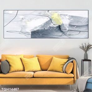 Tranh decor phong cách nội thất tối giản