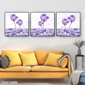 Tranh ghép tráng gương treo trang trí tường