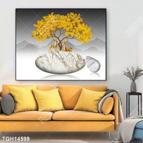 Tranh treo tường ghép bộ nhiều tấm đẹp hiện đại