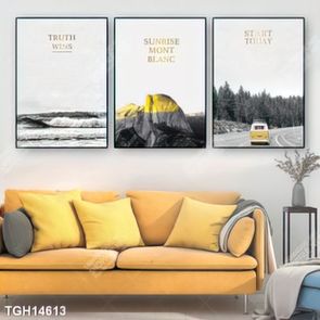 Tranh decor 3D trang trí độc đáo