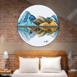 Tranh ghép tráng gương treo trang trí tường