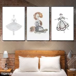 Tranh canvas decor phòng khách đẹp hiện đại