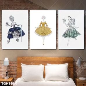 Tranh decor 3D trang trí độc đáo