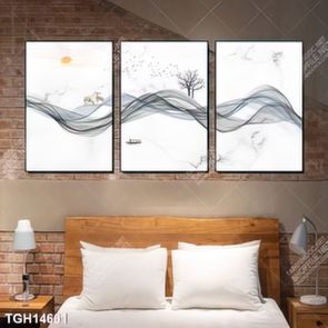Tranh ghép tráng gương treo trang trí tường