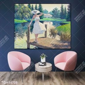 Tranh ghép theo bộ trang trí tường nhà độc đáo