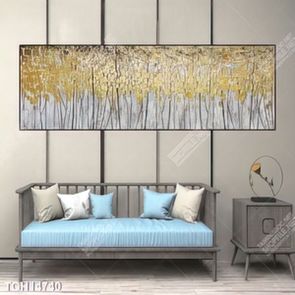 Tranh ghép 3d in vải canvas