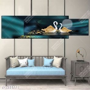 Tranh decor phong cách nội thất tối giản