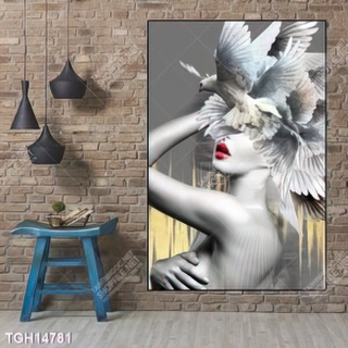 Tranh decor 3D trang trí độc đáo