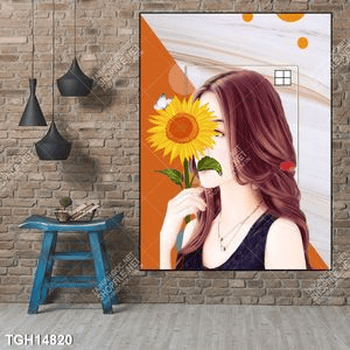 Tranh canvas decor phòng khách đẹp hiện đại