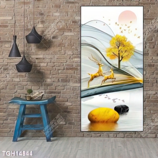 Tranh ghép tráng gương treo trang trí tường