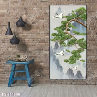 Tranh treo tường ghép bộ nhiều tấm đẹp hiện đại