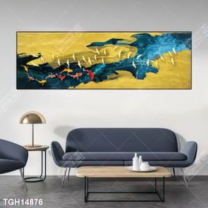 Tranh treo tường ghép bộ nhiều tấm đẹp hiện đại