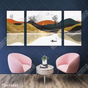 Tranh decor 3D trang trí độc đáo