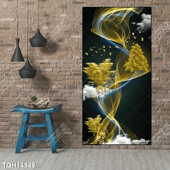 Tranh canvas decor phòng khách đẹp hiện đại