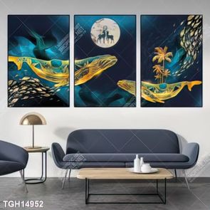 Tranh decor 3D trang trí độc đáo