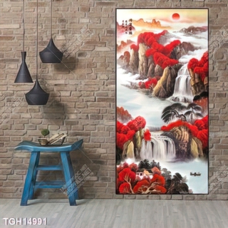 Tranh ghép tráng gương treo trang trí tường