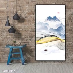 Tranh ghép 3d in vải canvas