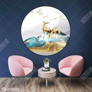 Tranh treo tường ghép bộ nhiều tấm đẹp hiện đại