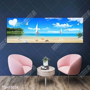 Tranh treo phòng khách đẹp ghép bộ