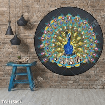 Tranh ghép tráng gương treo trang trí tường