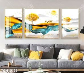 Tranh decor 3D trang trí độc đáo
