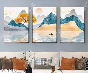 Tranh treo tường ghép bộ nhiều tấm đẹp hiện đại