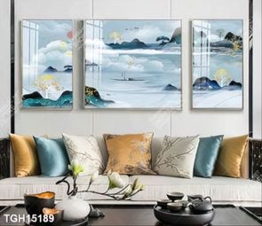 Tranh decor phong cách nội thất tối giản