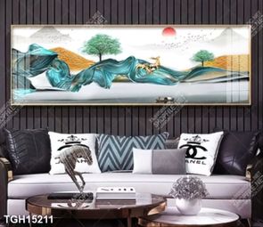Tranh decor phong cách nội thất tối giản