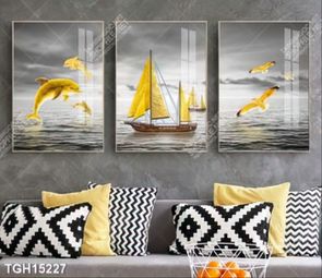 Tranh treo tường phòng khách mẫu mới nhất