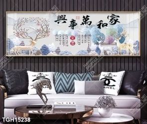 Tranh ghép tráng gương treo trang trí tường