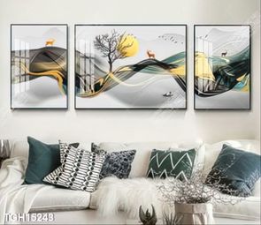 Tranh treo tường phòng khách đẹp, sang trọng và hiện đại