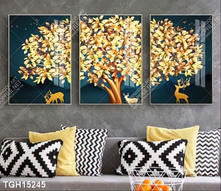 Tranh ghép nghệ thuật trang trí tường nhà