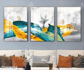 Tranh decor phong cách nội thất tối giản