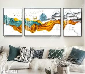 Tranh treo tường 3D đẹp cho phòng khách hiện đại