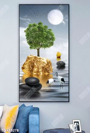 Tranh decor 3D trang trí độc đáo