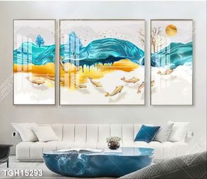 Tranh decor 3D trang trí độc đáo