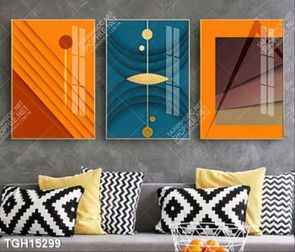 Tranh ghép tráng gương treo trang trí tường