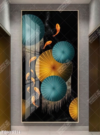 Tranh decor phong cách nội thất tối giản