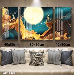 Tranh treo tường ghép bộ nhiều tấm đẹp hiện đại