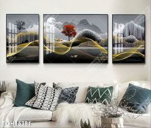 Tranh decor 3D trang trí độc đáo