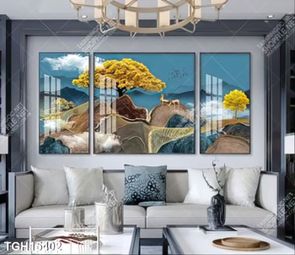 Tranh ghép tráng gương treo trang trí tường