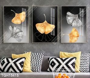 Tranh canvas decor phòng khách đẹp hiện đại