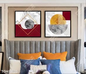 Tranh ghép 3d in vải canvas