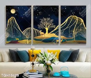 Tranh treo tường phòng khách đẹp, sang trọng và hiện đại