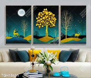 Tranh decor nghệ thuật đẹp
