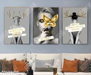 Tranh decor 3D trang trí độc đáo