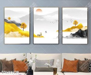 Tranh ghép tráng gương treo trang trí tường