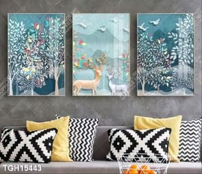 Tranh treo tường phòng khách mẫu mới nhất