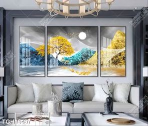 Tranh canvas decor phòng khách đẹp hiện đại