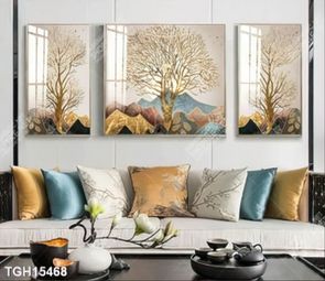 Tranh treo tường ghép bộ nhiều tấm đẹp hiện đại